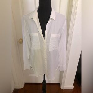 Anthropologie white blouse - SOLD